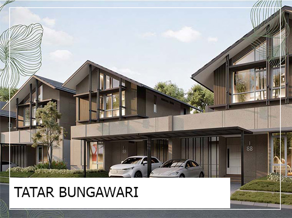 Tatar Bungawari, Rumah di Kota Baru Parahyangan Bandung - Blooms In Harmony